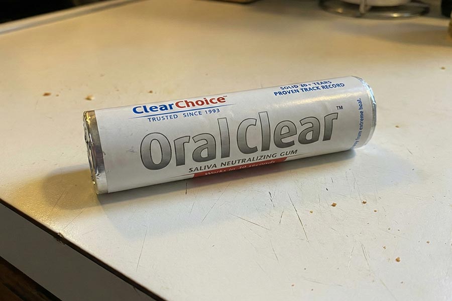 oral clear gum