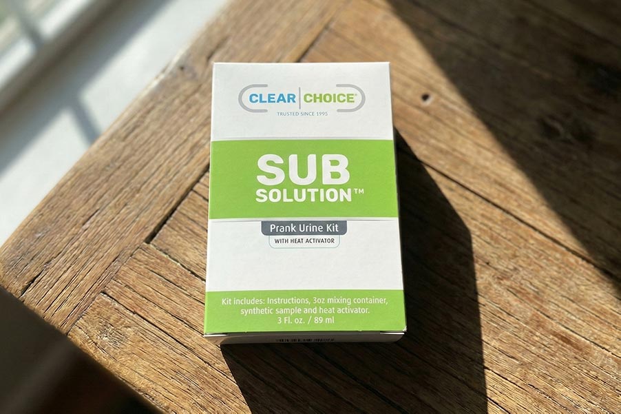 sub solution urine